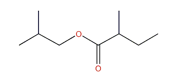 2-Methylpropyl 2-methylbutanoate